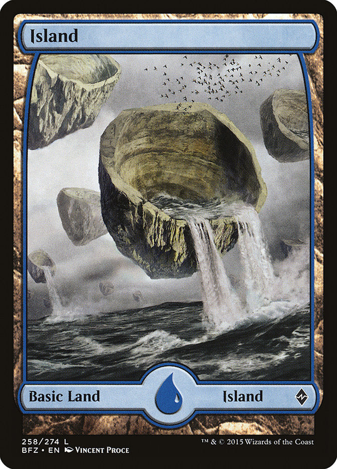 {B}[BFZ 258] Island (258) [Battle for Zendikar]