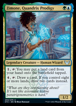 {C} Zimone, Quandrix Prodigy [Strixhaven: School of Mages][STX 250]