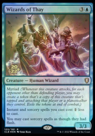 {R} Wizards of Thay [Commander Legends: Battle for Baldur's Gate Prerelease Promos][PR CLB 105]