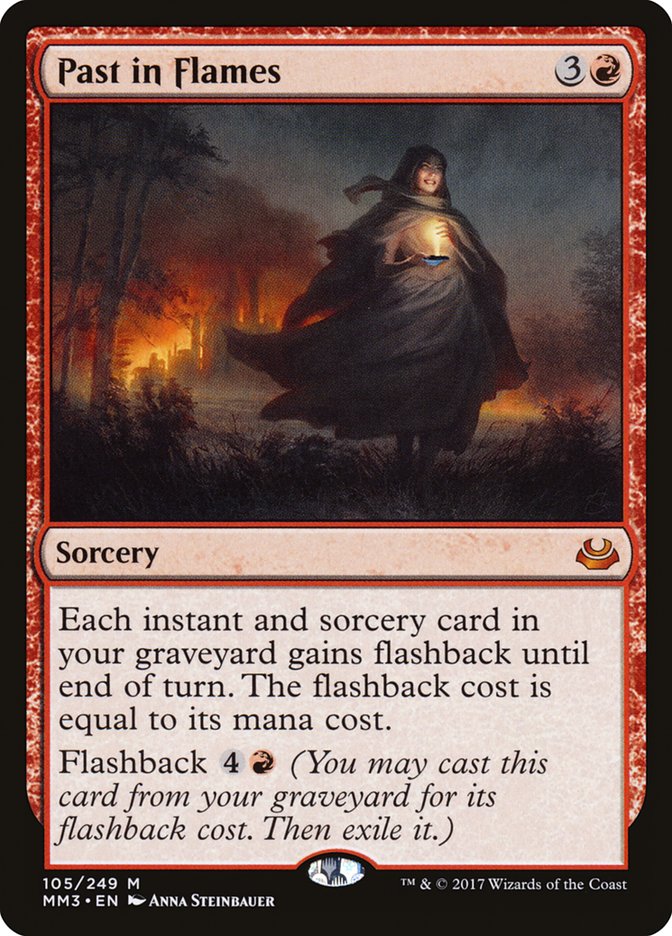 {R} Past in Flames [Modern Masters 2017][MM3 105]