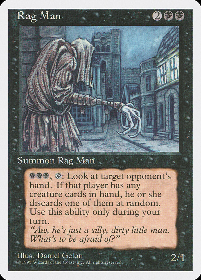 {R} Rag Man [Fourth Edition][4ED 155]