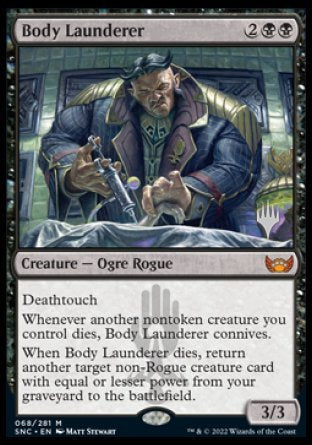 {R} Body Launderer (Promo Pack) [Streets of New Capenna Promos][PP SNC 068]