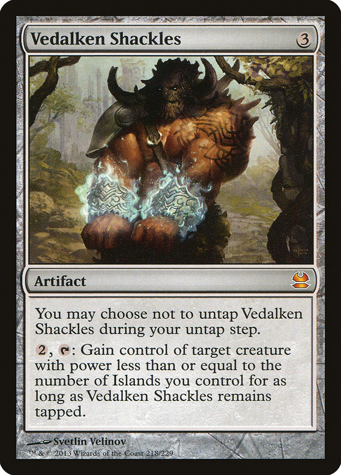 {R} Vedalken Shackles [Modern Masters][MMA 218]