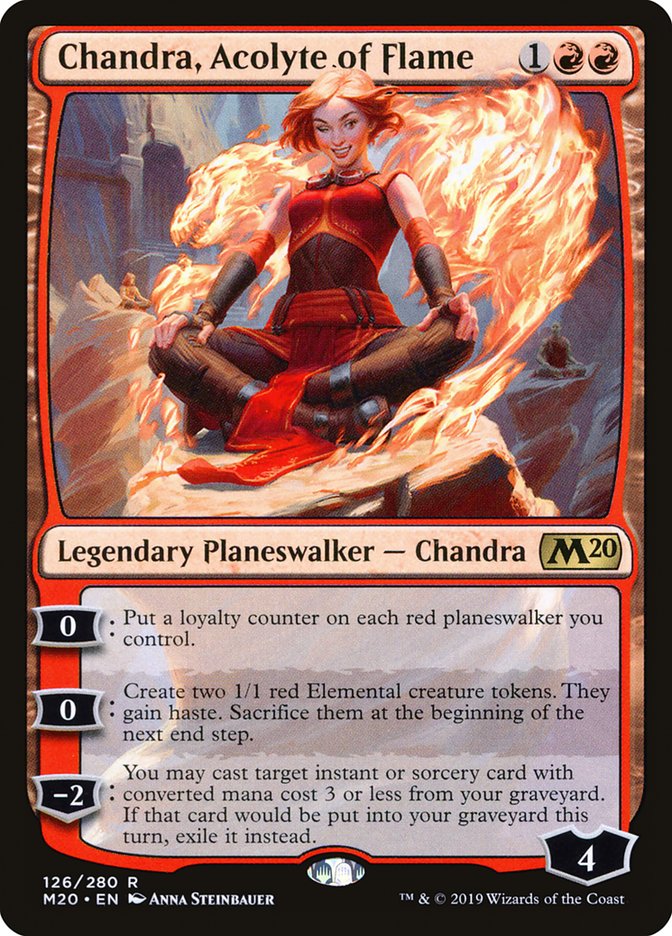 {R} Chandra, Acolyte of Flame [Core Set 2020][M20 126]