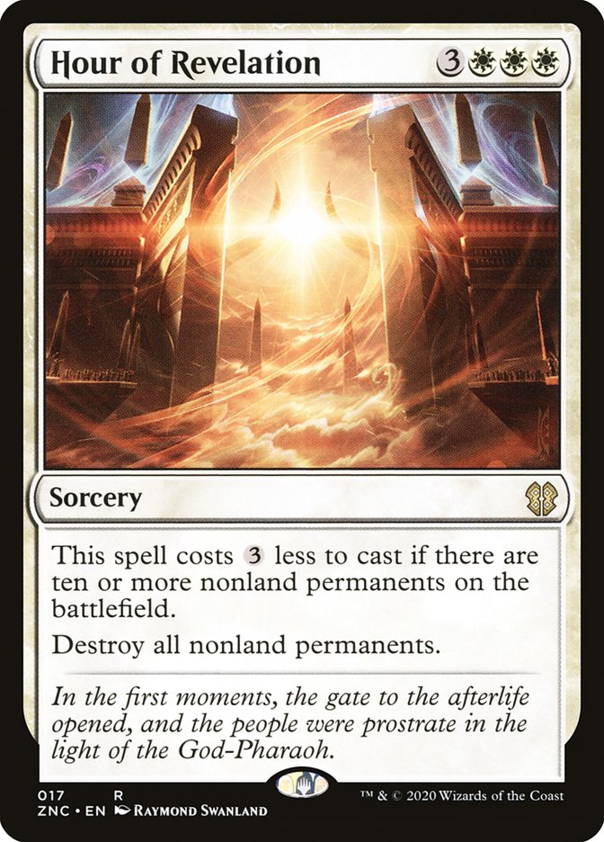 {R} Hour of Revelation [Zendikar Rising Commander][ZNC 017]