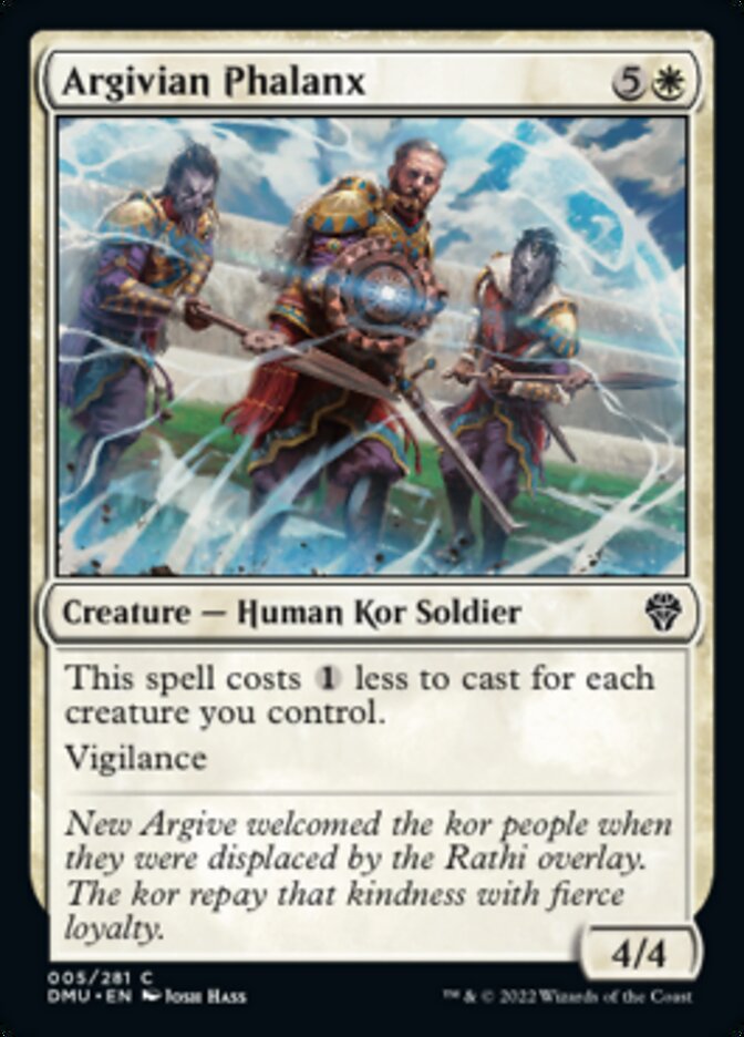 {@C} Argivian Phalanx [Dominaria United][DMU 005]