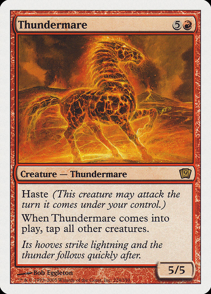 {R} Thundermare [Ninth Edition][9ED 224]