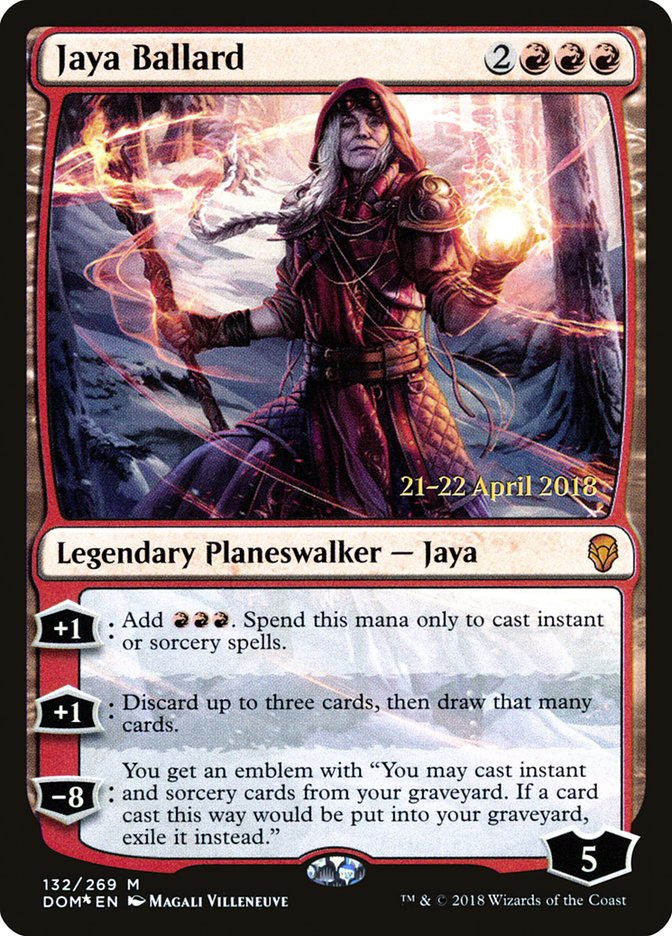 {R} Jaya Ballard [Dominaria Prerelease Promos][PR DOM 132]