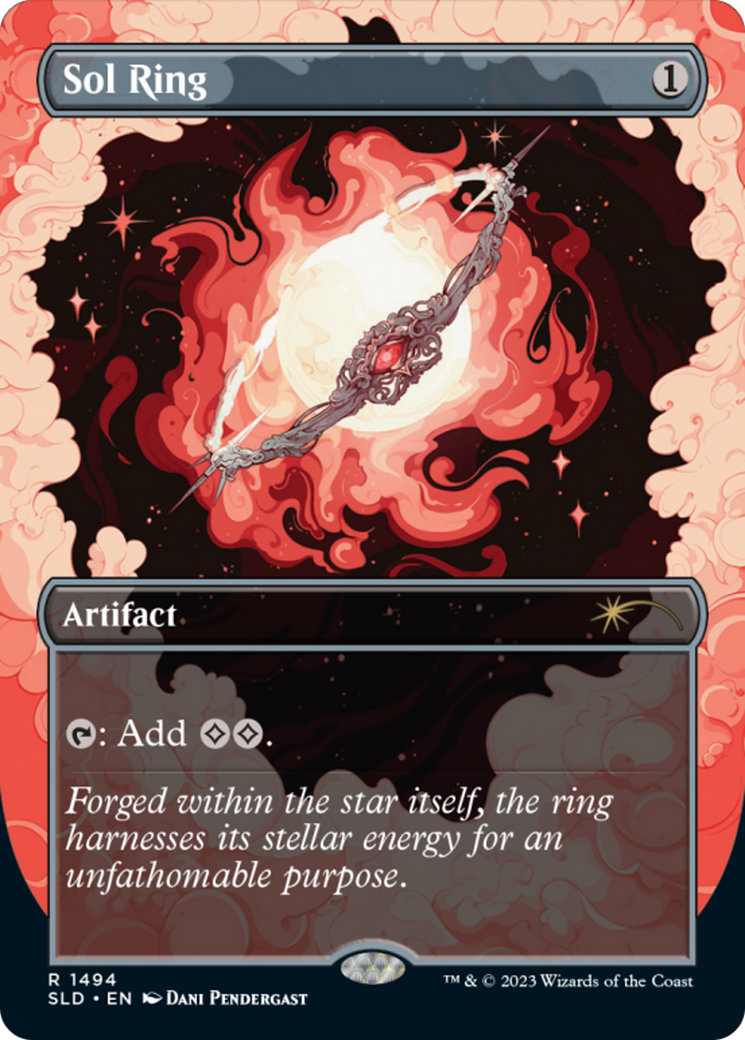 {R} Sol Ring (1494) (Galaxy Foil) [Secret Lair Drop Series][GXF SLD 1494]