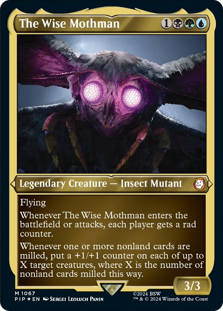 {R} The Wise Mothman (Display Commander) [Fallout][PIP 1067]