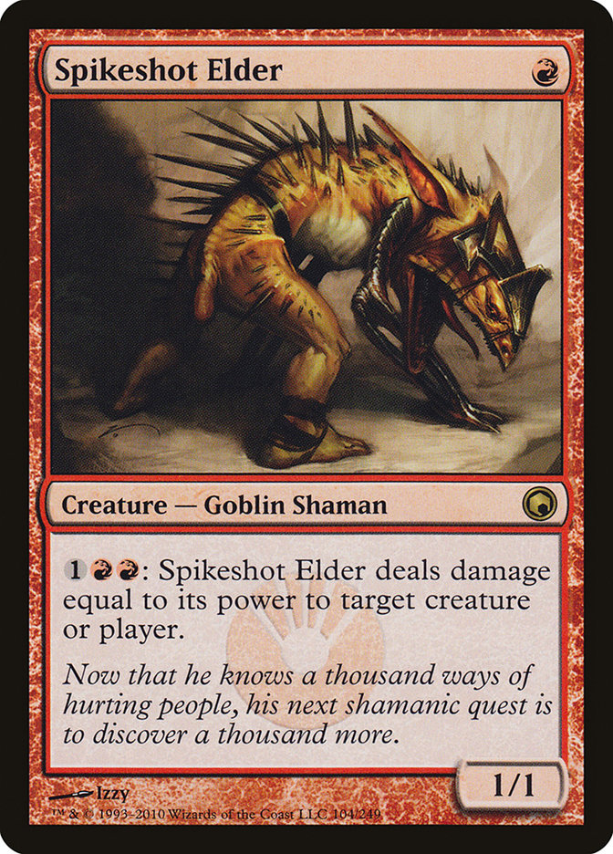 {R} Spikeshot Elder [Scars of Mirrodin][SOM 104]