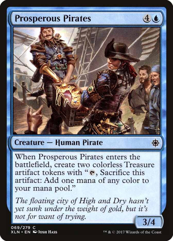 {C} Prosperous Pirates [Ixalan][XLN 069]