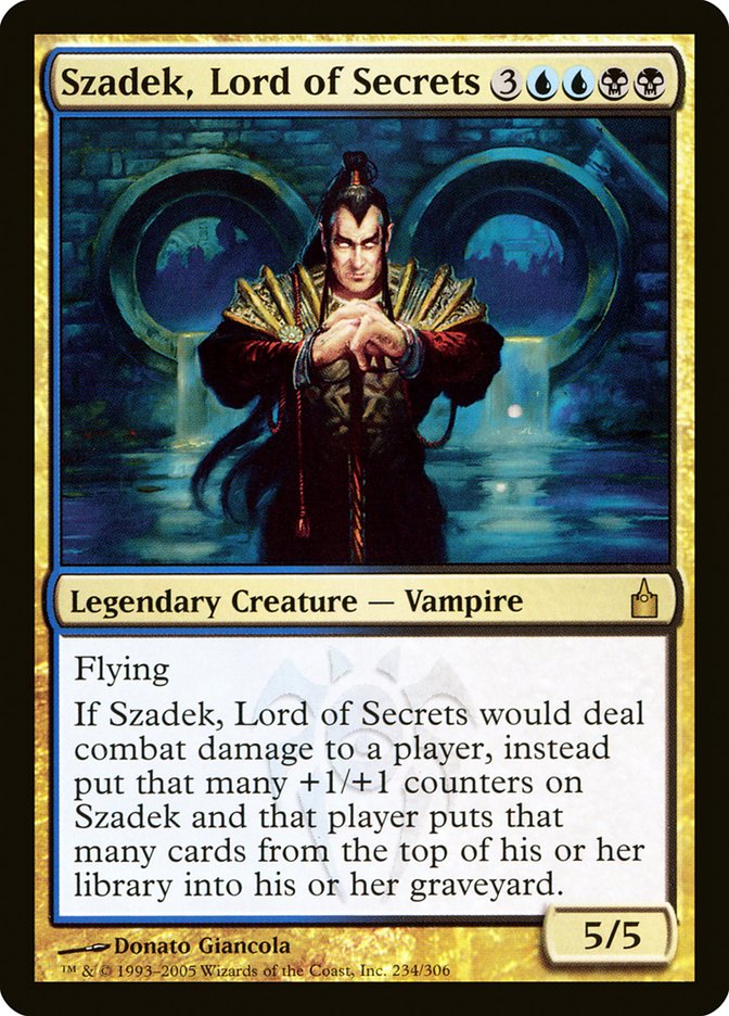 {R} Szadek, Lord of Secrets [Ravnica: City of Guilds][RAV 234]