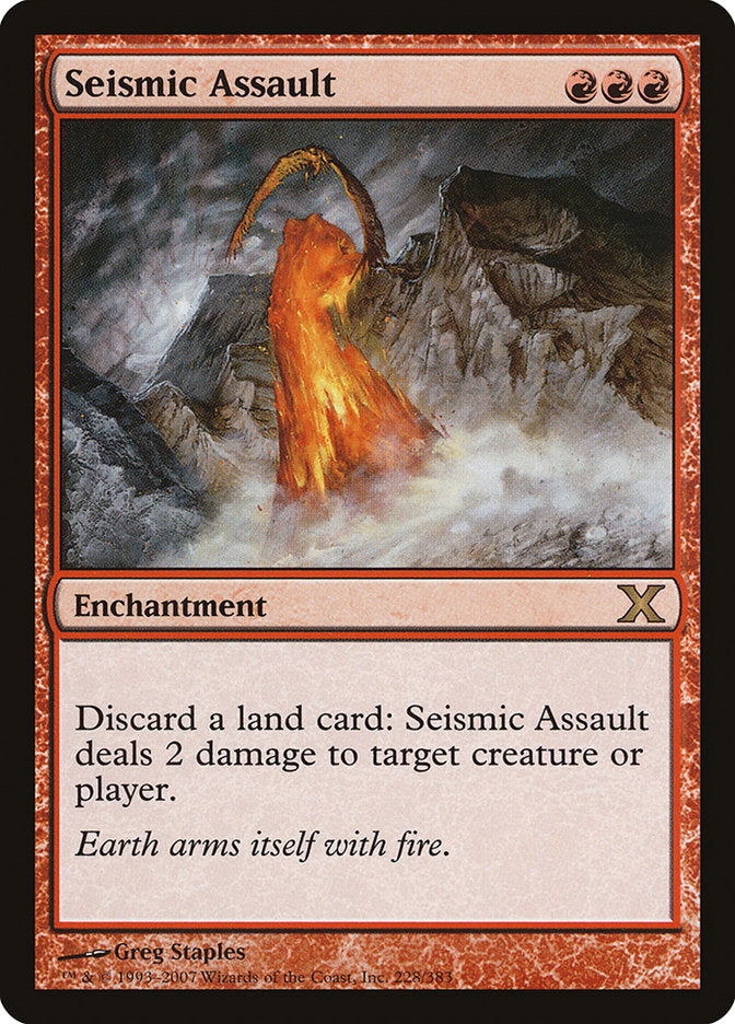 {R} Seismic Assault [Tenth Edition][10E 228]