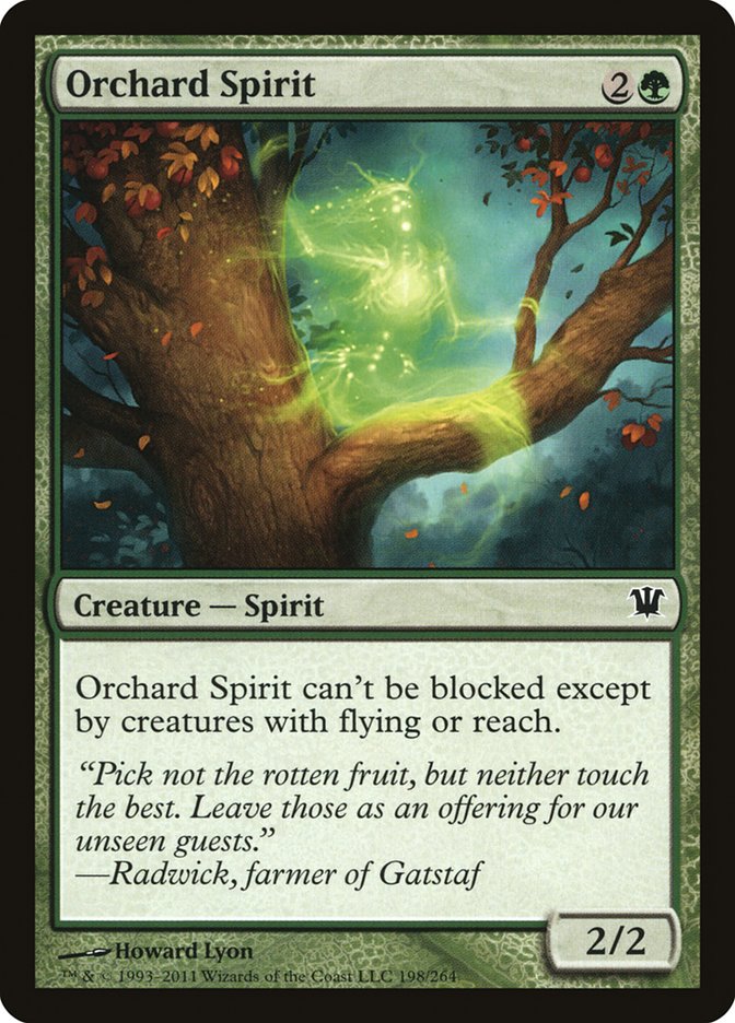 {C} Orchard Spirit [Innistrad][ISD 198]