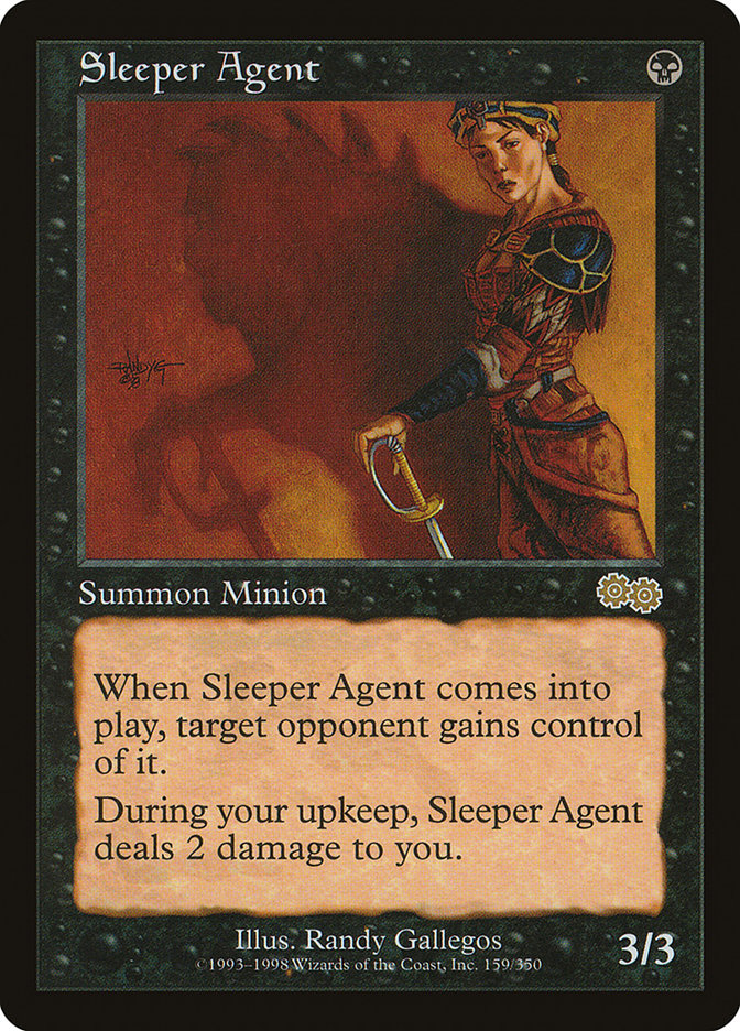 {R} Sleeper Agent [Urza's Saga][USG 159]