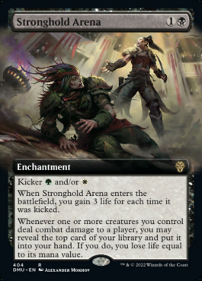 {@R} Stronghold Arena (Extended Art) [Dominaria United][DMU 404]