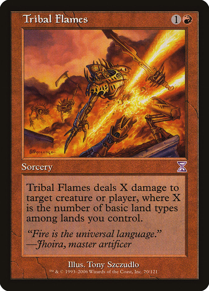 {R} Tribal Flames [Time Spiral Timeshifted][TSB 070]