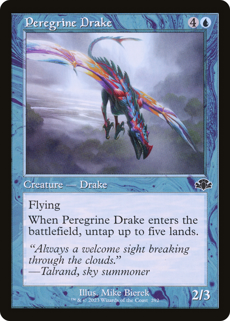 {C} Peregrine Drake (Retro) [Dominaria Remastered][DMR 292]