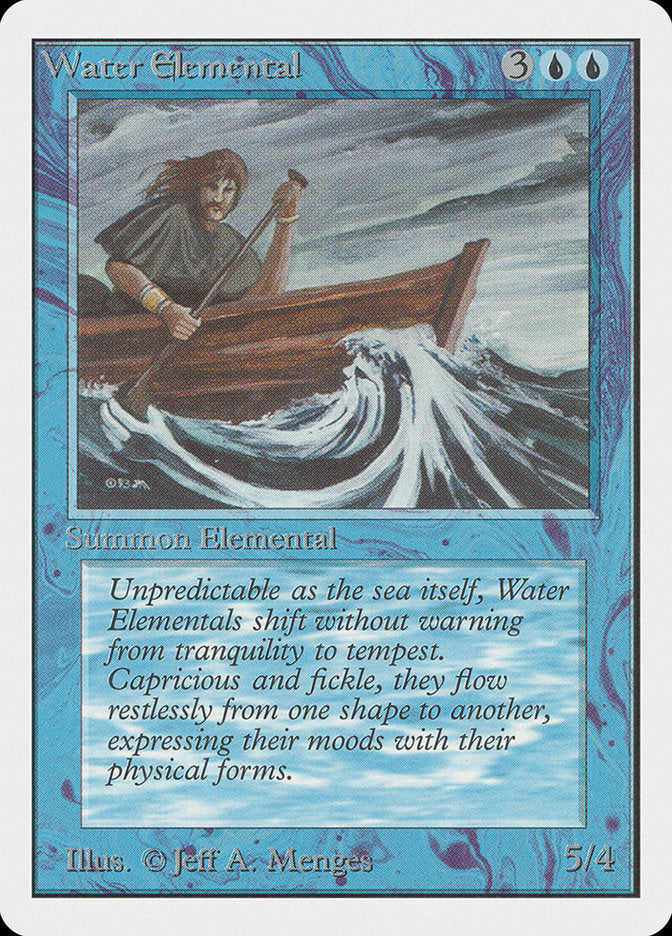 {C} Water Elemental [Unlimited Edition][2ED 092]