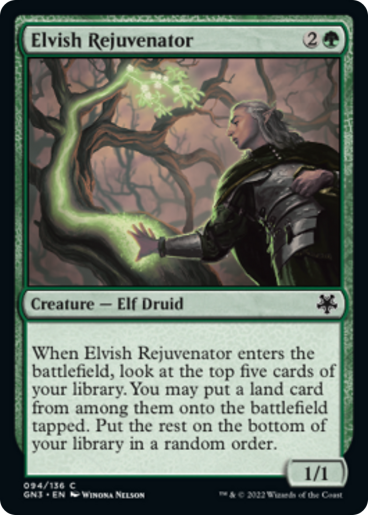 {C} Elvish Rejuvenator [Game Night 2022][GN3 094]