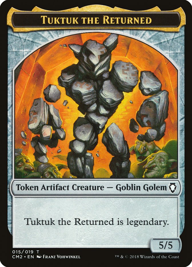 {T} Tuktuk the Returned Token [Commander Anthology Volume II Tokens][TCM2 015]