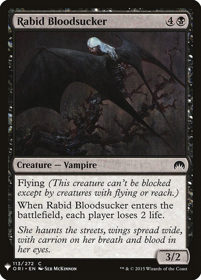 {C} Rabid Bloodsucker [Mystery Booster][MB1 ORI 113]