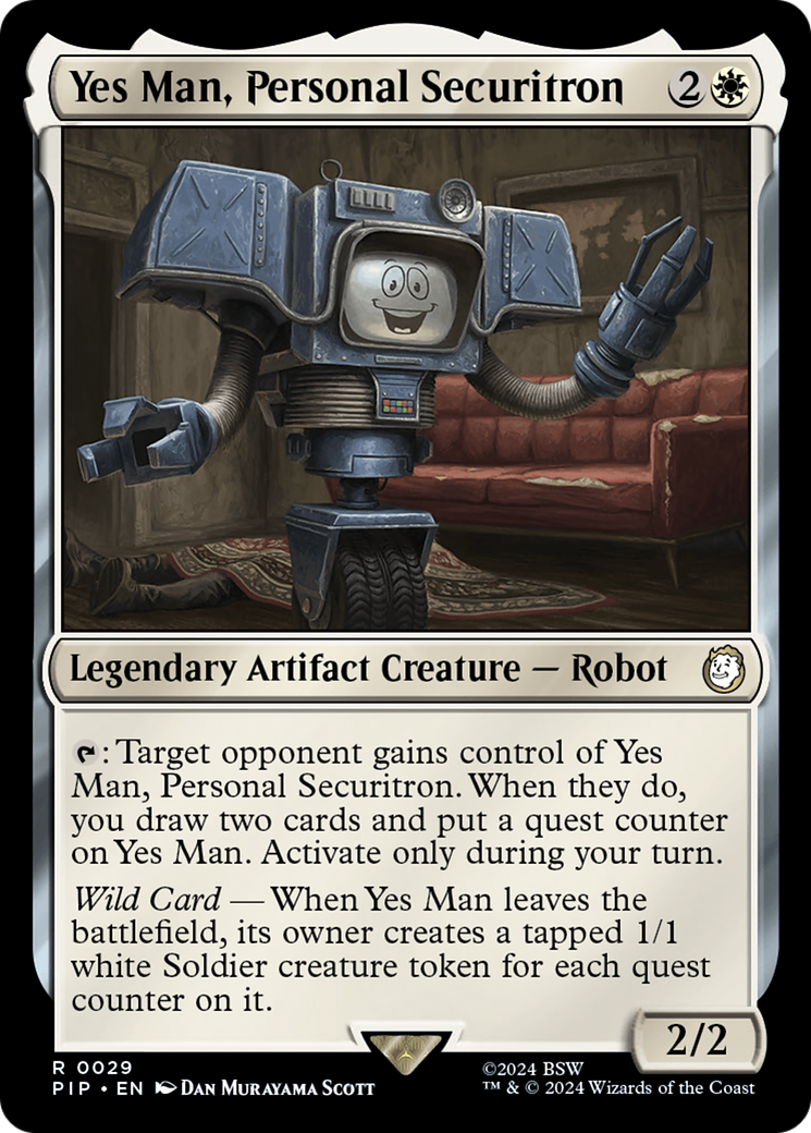 {R} Yes Man, Personal Securitron [Fallout][PIP 029]