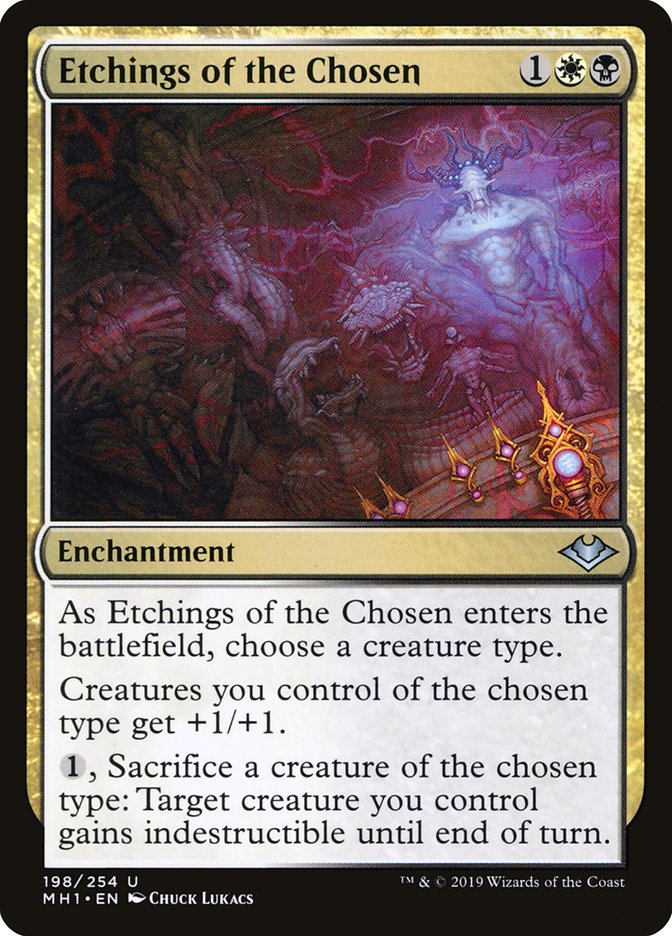 {C} Etchings of the Chosen [Modern Horizons][MH1 198]