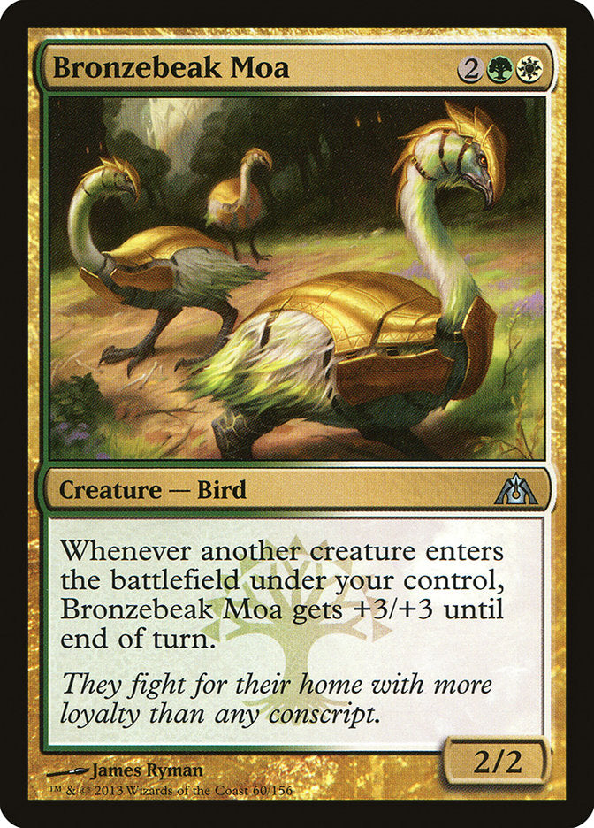 {C} Bronzebeak Moa [Dragon's Maze][DGM 060]