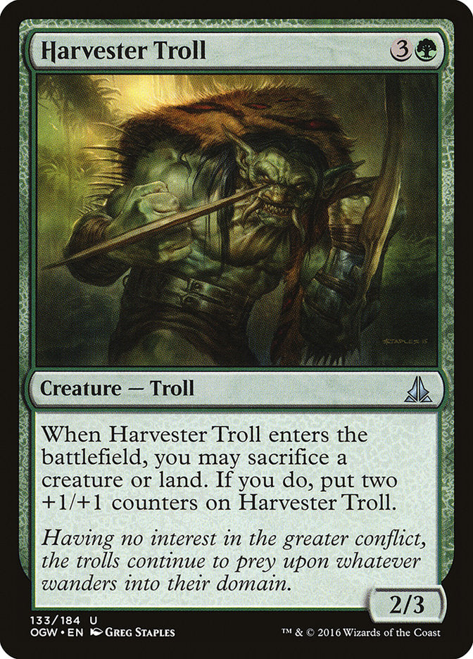 {C} Harvester Troll [Oath of the Gatewatch][OGW 133]