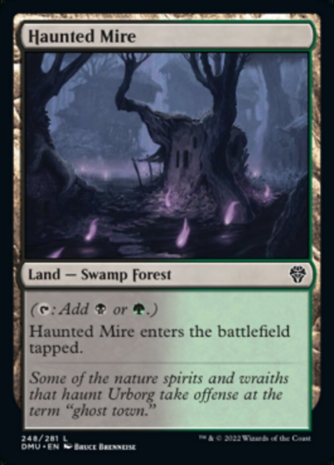 {@C} Haunted Mire [Dominaria United][DMU 248]