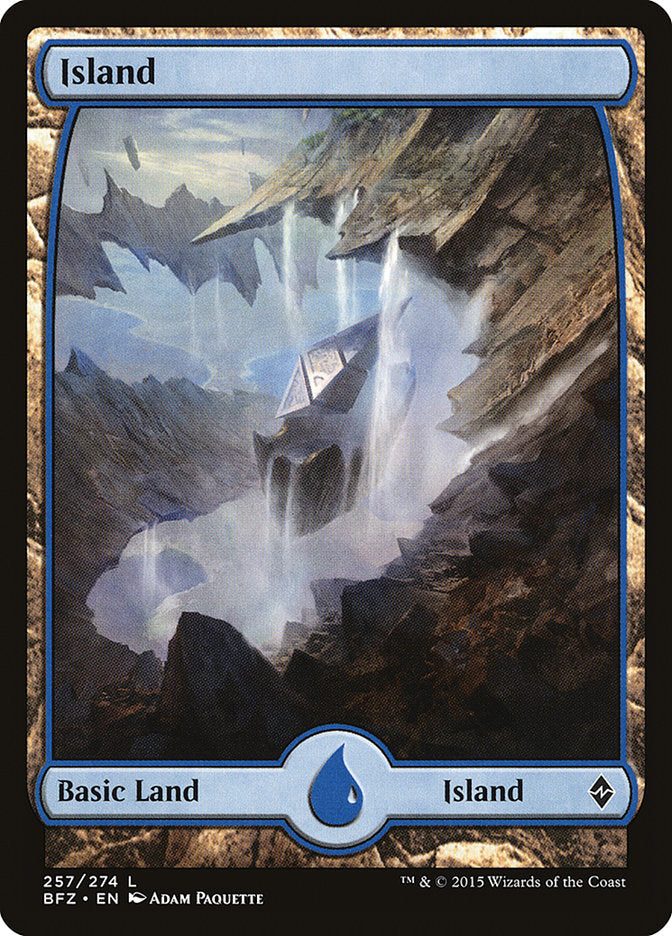 {B}[BFZ 257] Island (257) [Battle for Zendikar]