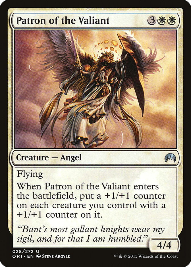 {C} Patron of the Valiant [Magic Origins][ORI 028]