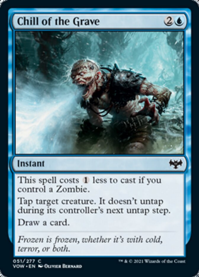 {C} Chill of the Grave [Innistrad: Crimson Vow][VOW 051]