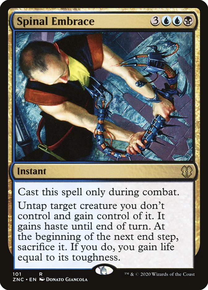 {R} Spinal Embrace [Zendikar Rising Commander][ZNC 101]