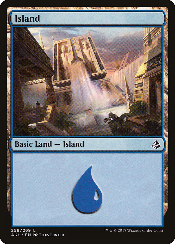 {B}[AKH 259] Island (259) [Amonkhet]