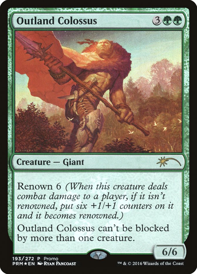 {R} Outland Colossus [Resale Promos][PA RES 193]