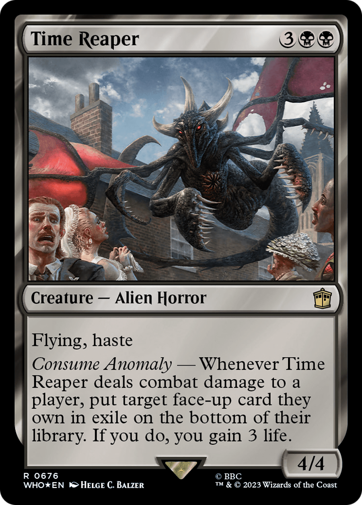 {R} Time Reaper (Surge Foil) [Doctor Who][WHO 676]