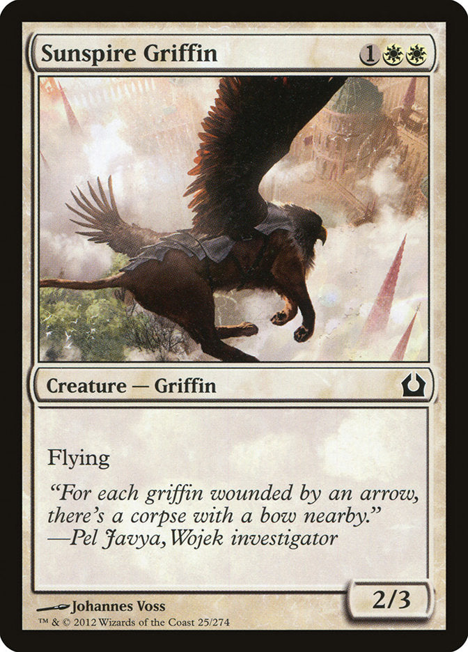 {C} Sunspire Griffin [Return to Ravnica][RTR 025]