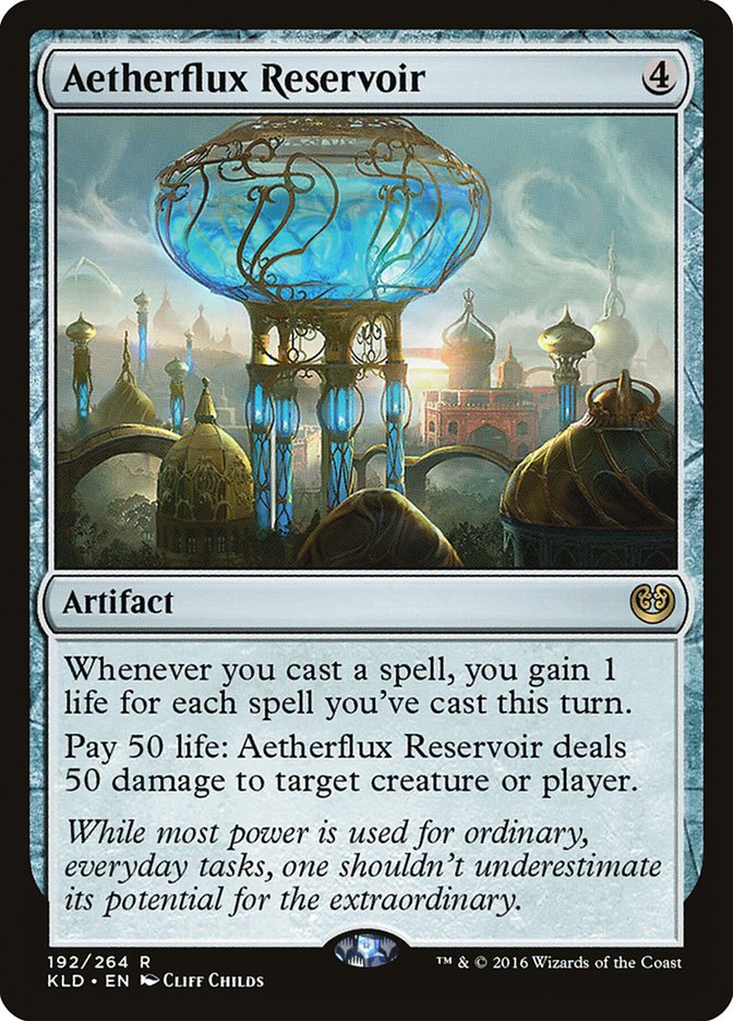 {R} Aetherflux Reservoir [Kaladesh][KLD 192]