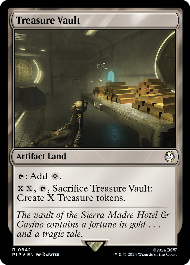 {R} Treasure Vault (Surge Foil) [Fallout][PIP 842]