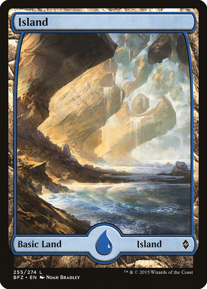 {B}[BFZ 255] Island (255) [Battle for Zendikar]