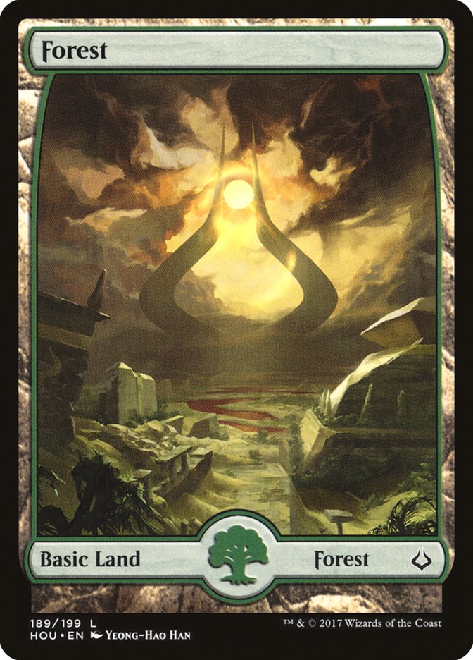 {B}[HOU 189] Forest (189) [Hour of Devastation]