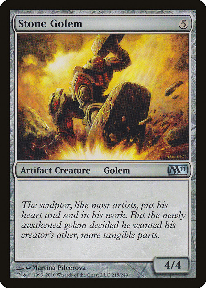 {C} Stone Golem [Magic 2011][M11 215]