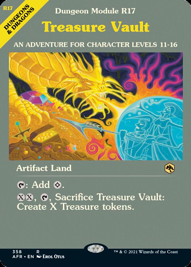 {R} Treasure Vault (Dungeon Module) [Dungeons & Dragons: Adventures in the Forgotten Realms][AFR 358]