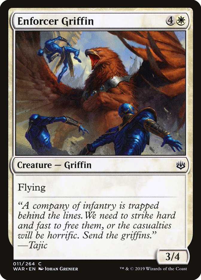 {C} Enforcer Griffin [War of the Spark][WAR 011]