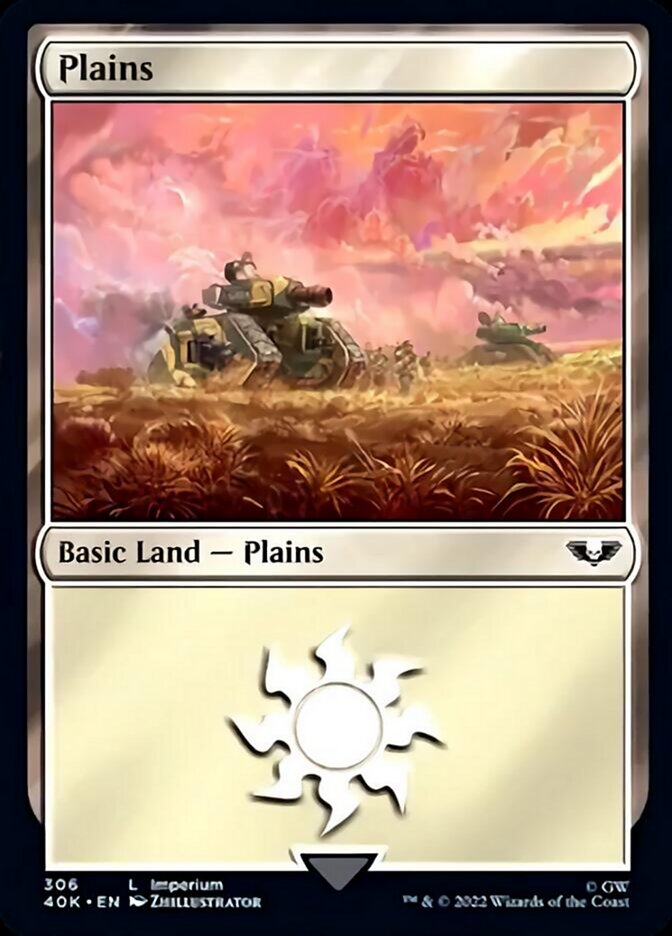 {B}[40K 306] Plains (306) [Universes Beyond: Warhammer 40,000]