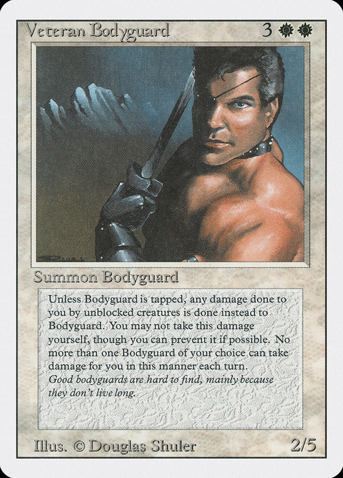 {R} Veteran Bodyguard [Revised Edition][3ED 042]