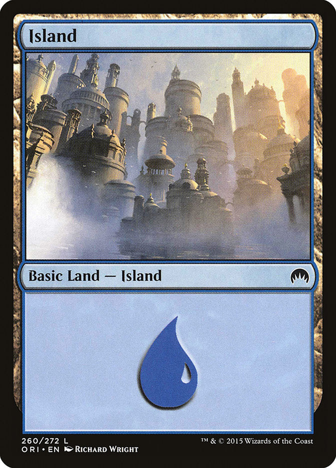 {B}[ORI 260] Island (260) [Magic Origins]